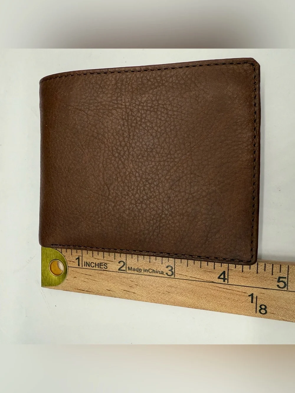 Bass branded leather